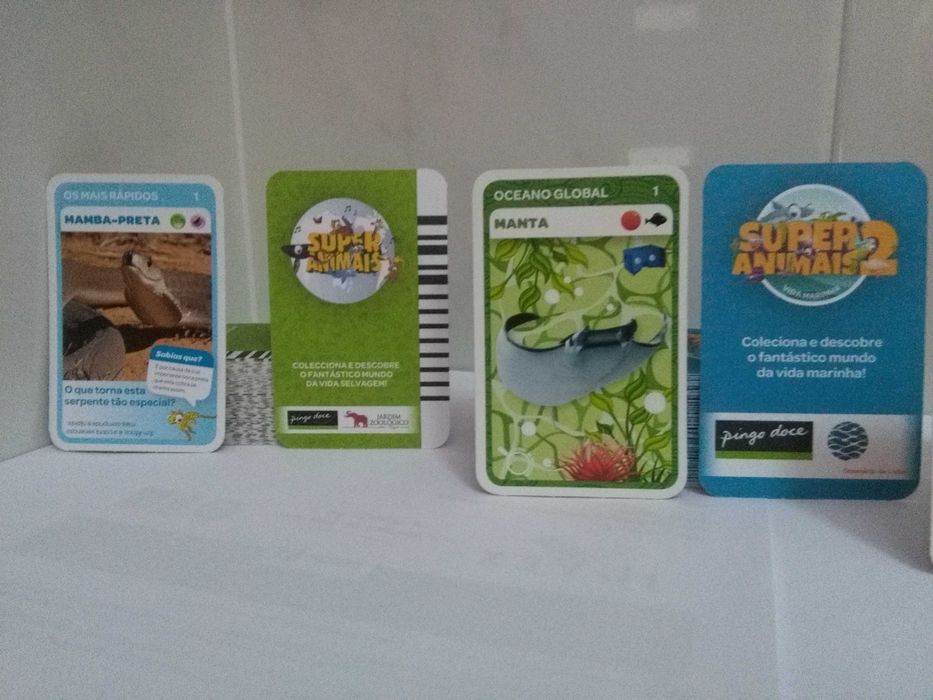 Pingo Doce Super Animals 1, 2 and 3 / Super Sports. (Packages of €4 and €5).64585338434178120