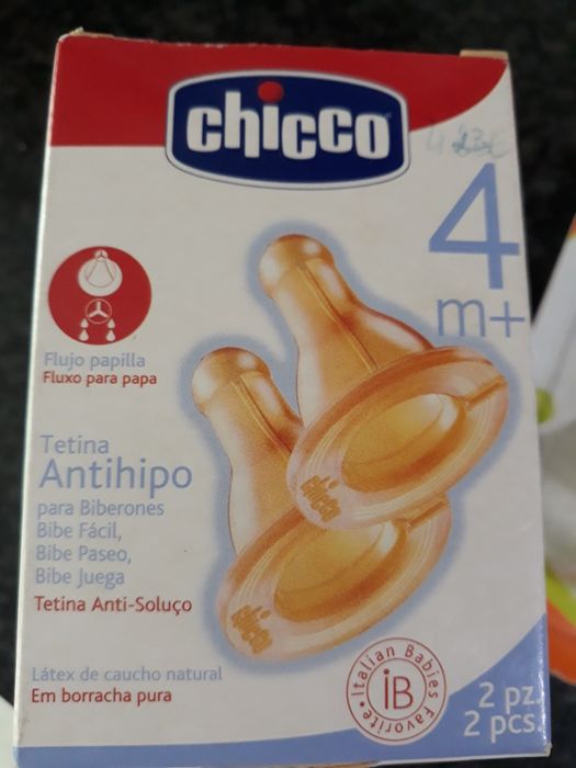 Tetinas Chicco/Avent/Nuk/Neo Baby e Baby Care NOVAS.