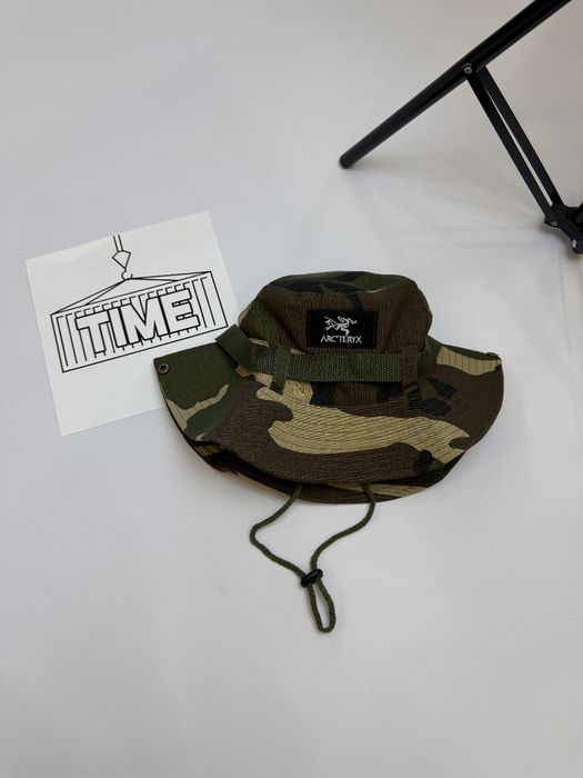 Arc'teryx панама з утяжкою / arcteryx арктерікс арктерикс арк панамка на утяжках gorpcore style cap hat