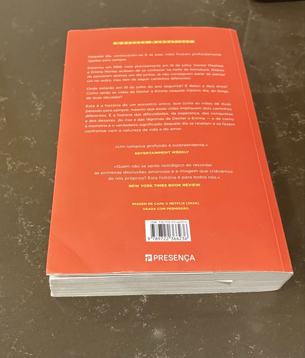 Livro: um dia  de david nicholls