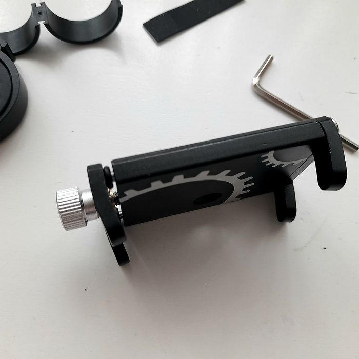 Uchwyt na telefon do roweru metalowy