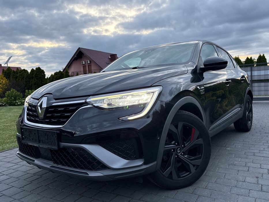 Renault Arkana RS LINE/ Full LED/ Alcantara/kamera 360/ przetarty prawy bok/ jeżdżący