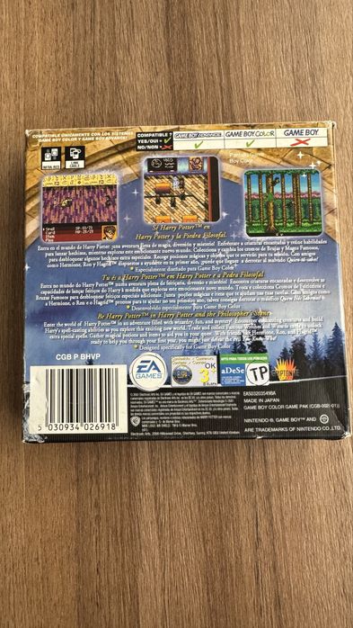 Harry Potter Gameboy Color