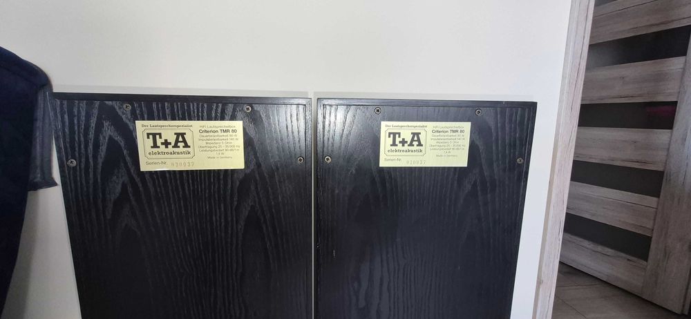 T+A Criterion TMR 80 / Czarne / Linia Transmisyjna