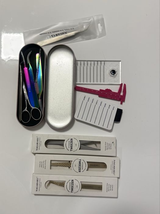 KIT COMPLETO PARA EXTENSÃO DE CÍLIOS
