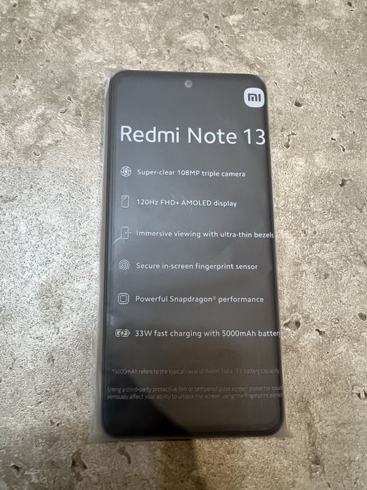 Redmi Note 13 Midnight Black 6/128