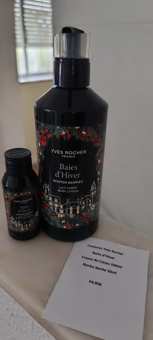Conjunto Yves Rocher novo