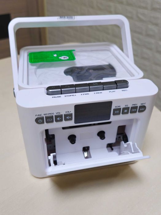 Портативний програвач CD-дисків Portable CD-W16 BT/касети/CD