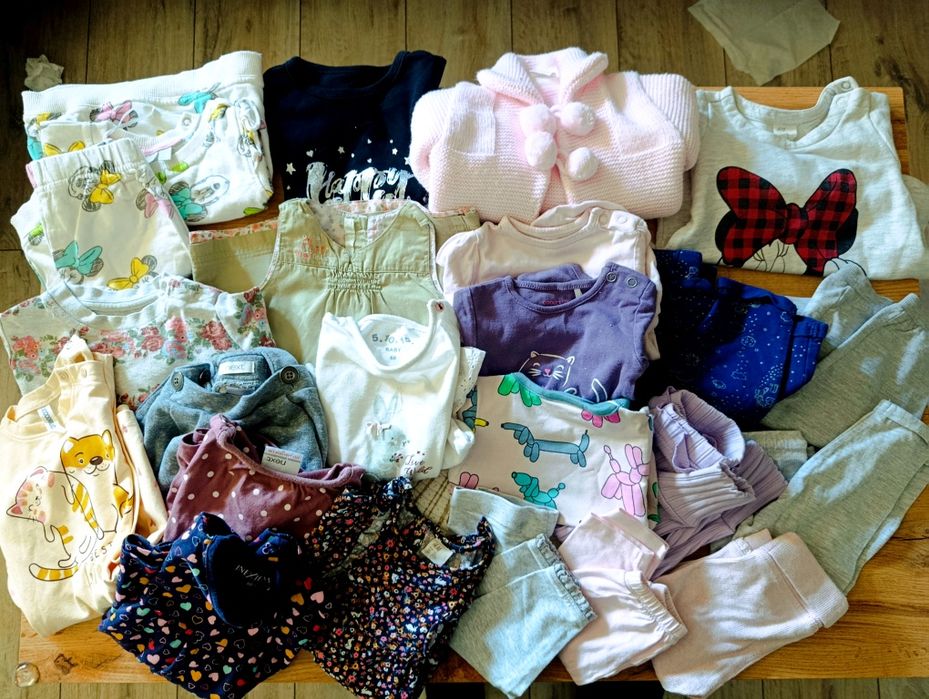 Mega paka 40 szt.ubranek od 56 do 68