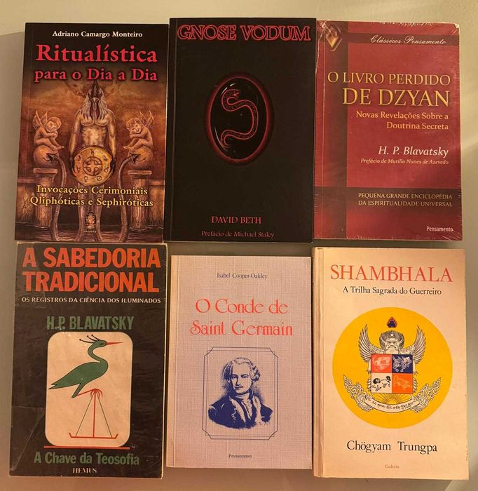 Livros De Ocultismo, Teosofia, Magia Prática, Cabala, Astrologia, Espiritualidade, Meditação, Cura Energética e Tradição Esotérica.