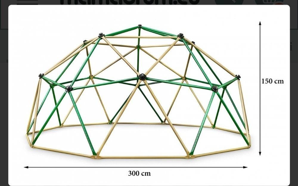 HyperMotion Kopuła,  Średnica: 3 m