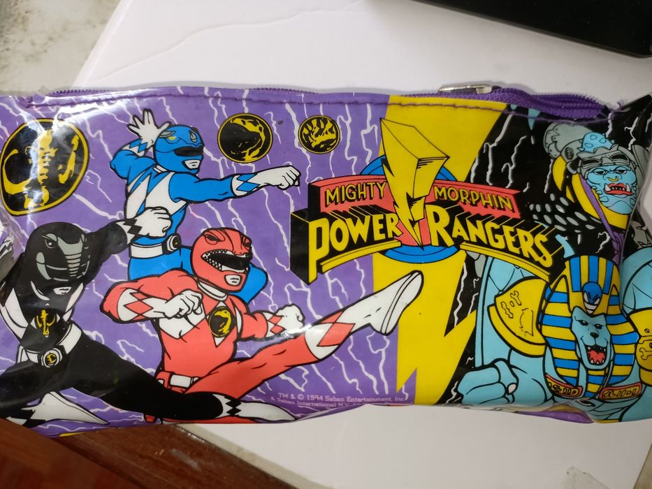 Estojo escolar Power Rangers