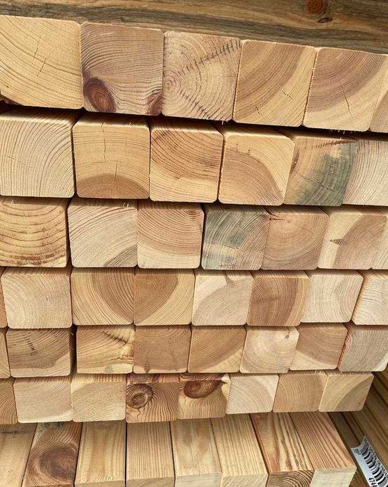 Belka strugana sosnowa 68x68