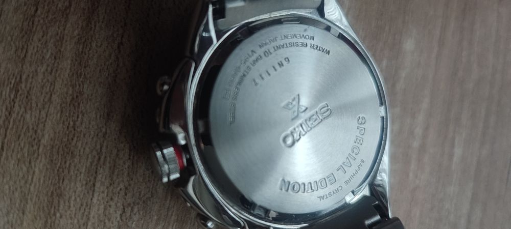 Zegarek Seiko SSC549M X World Time Special Edition Solar