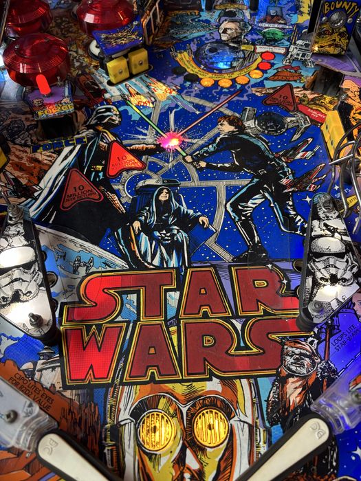 Star Wars Data East piekny pinball Fliper + dodatki