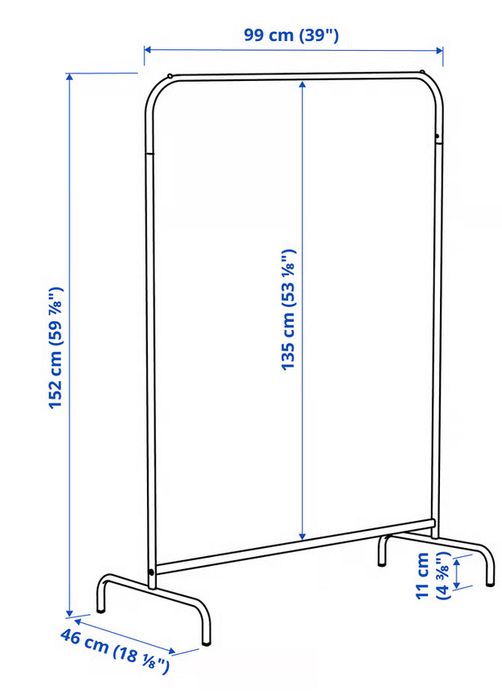Suporte para Cabides