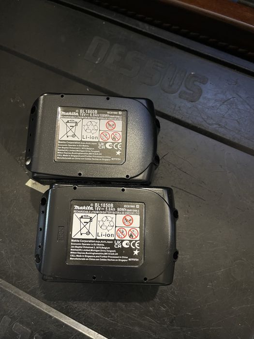 2 baterie 18V do elektronarzedzi