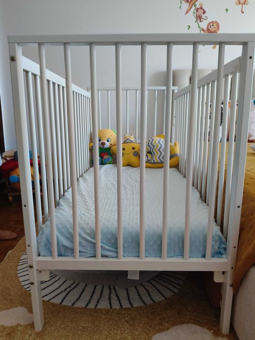 Berço bebe branco