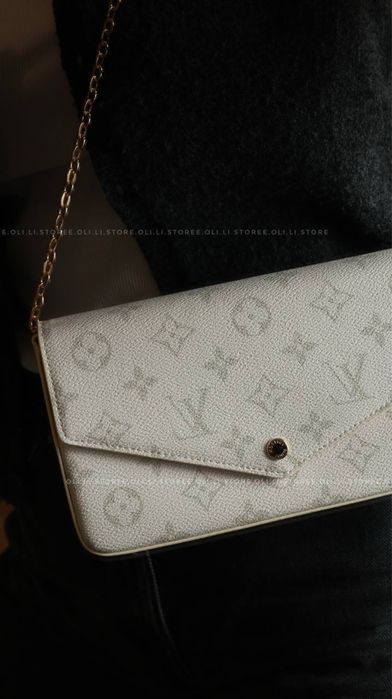 Жіноча сумка Louis Vuitton, клатч Луі Вітон