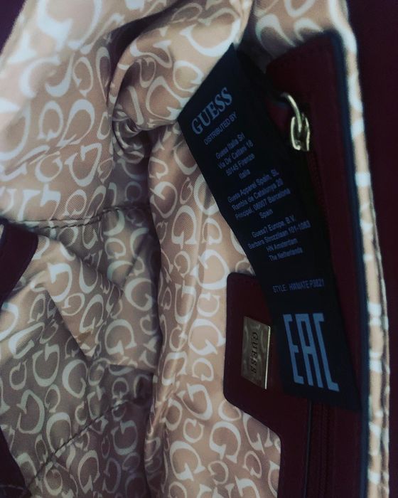 Bolsa Guess Vermelha Tira-colo