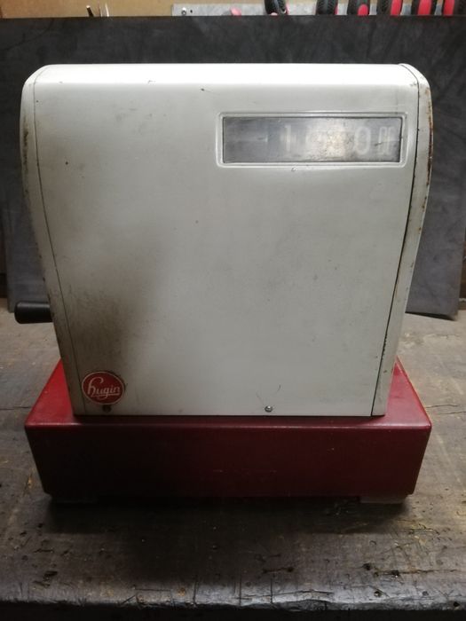 Máquinas de registar antiga