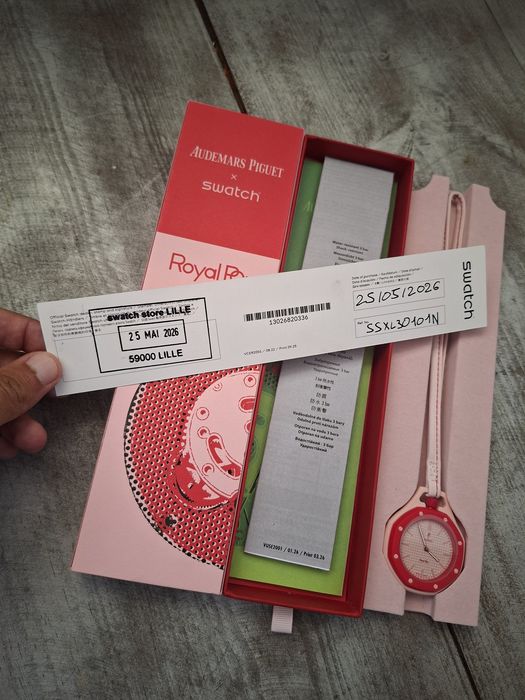 AP Swatch Otto Rosso