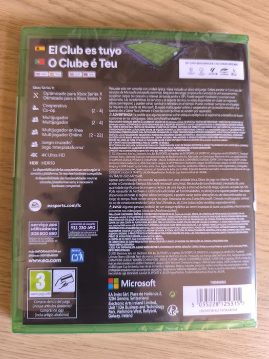 Jogo FC 26 XBOX novo