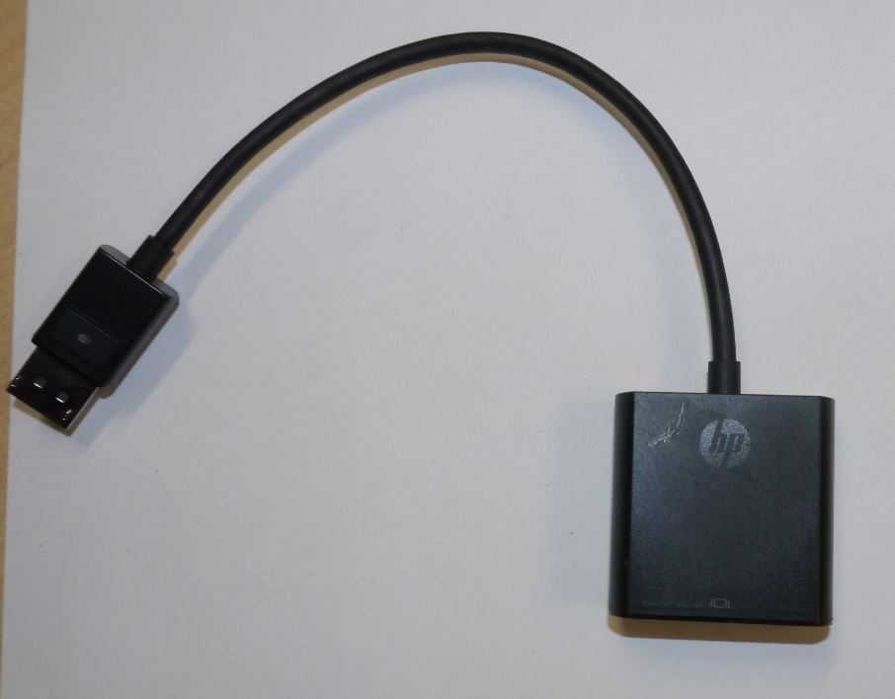 Przejściówka adapter HP  DisplayPort - DVI