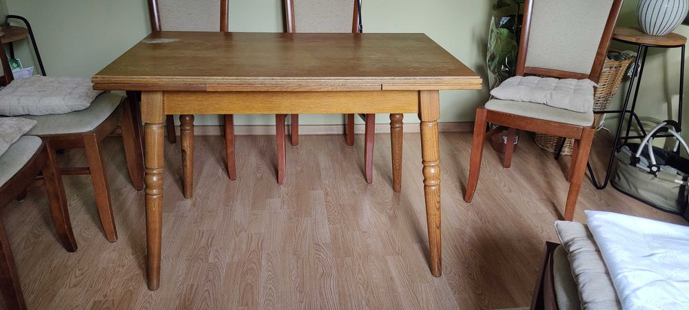 Stół retro antyk drewno naturalne