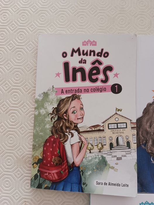 Livros "O Mundo da Inês"