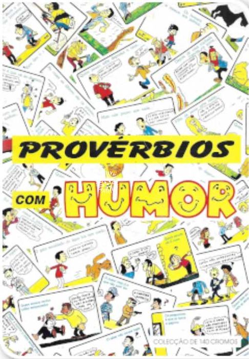 PROVÉRBIOS COM HUMOR - Coleção completa sem caderneta