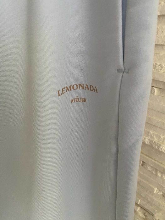 Lemonada dres baby blue szerokie spodnie bluza logo