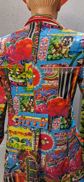 Strój przebranie kostium folk MEN