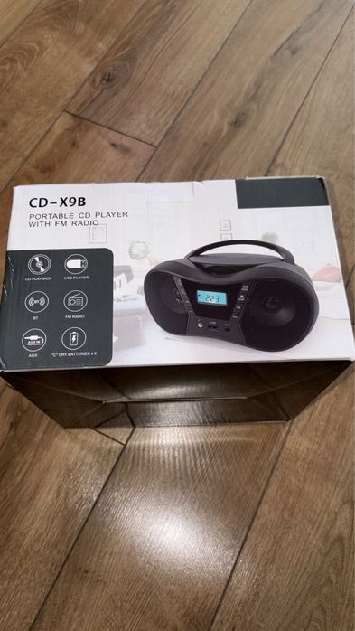 ELTRA LILA-2 CD-X9B Radioodtwaracz CD/MP3/USB Bluetooth czarny