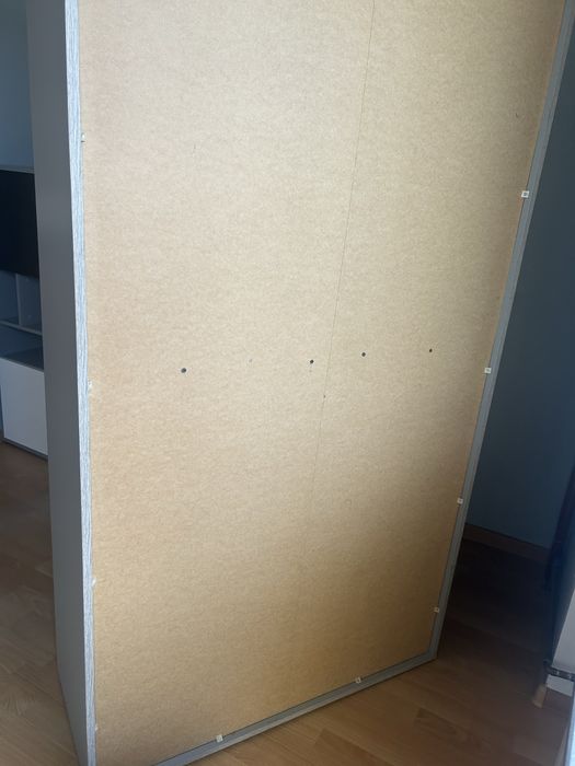 Wójcik szafa narożna bialo szaro czarna