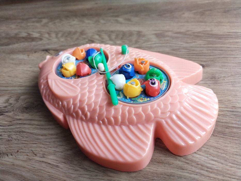 Gra łowienie rybek, lata 90