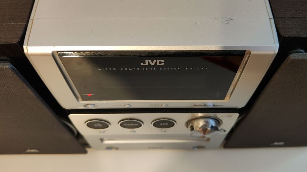 JVC UX-G33 wieża stan dobry, wieża + pilot