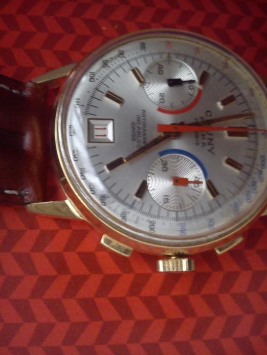 Relógio Cauny Cronógrafo (Raro)