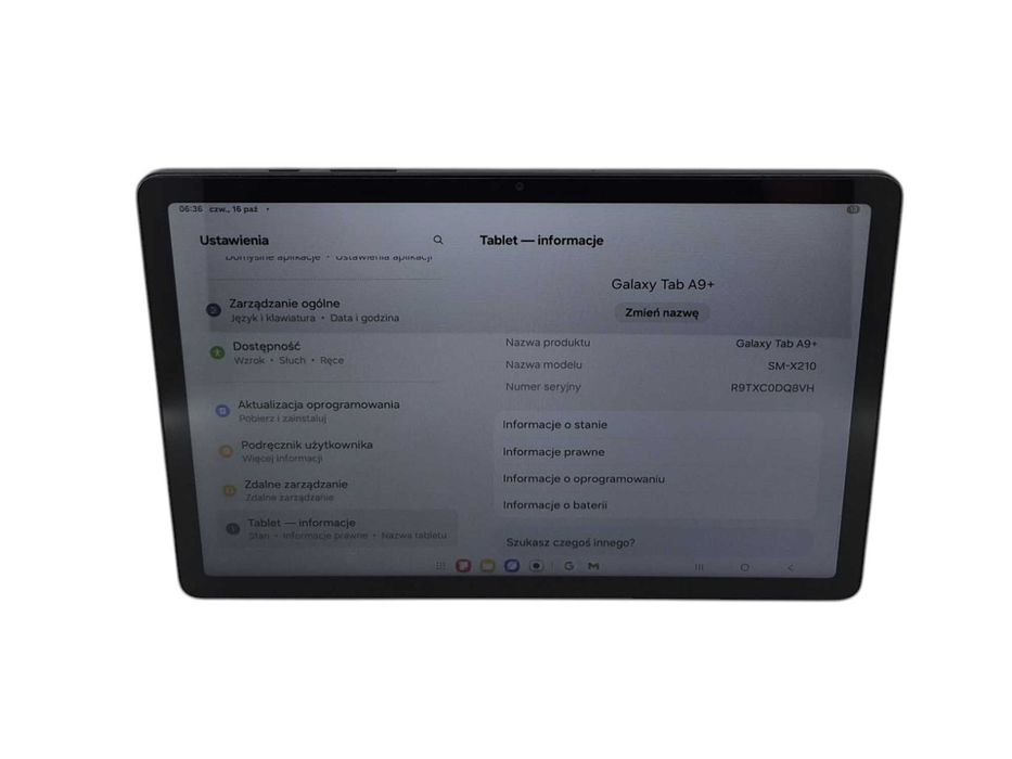 Tablet samsung galaxy tab a9+ 6/128GB