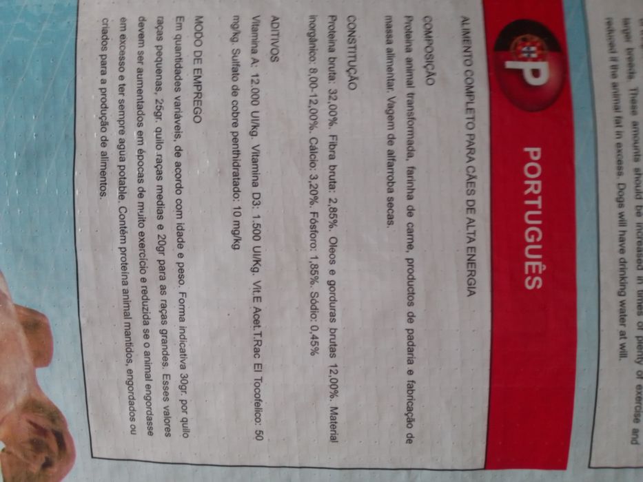 Ração cão top top top