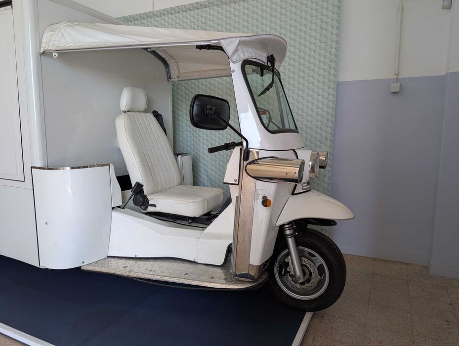 Aluga-se Tuk Tuk de carga 100% elétrico