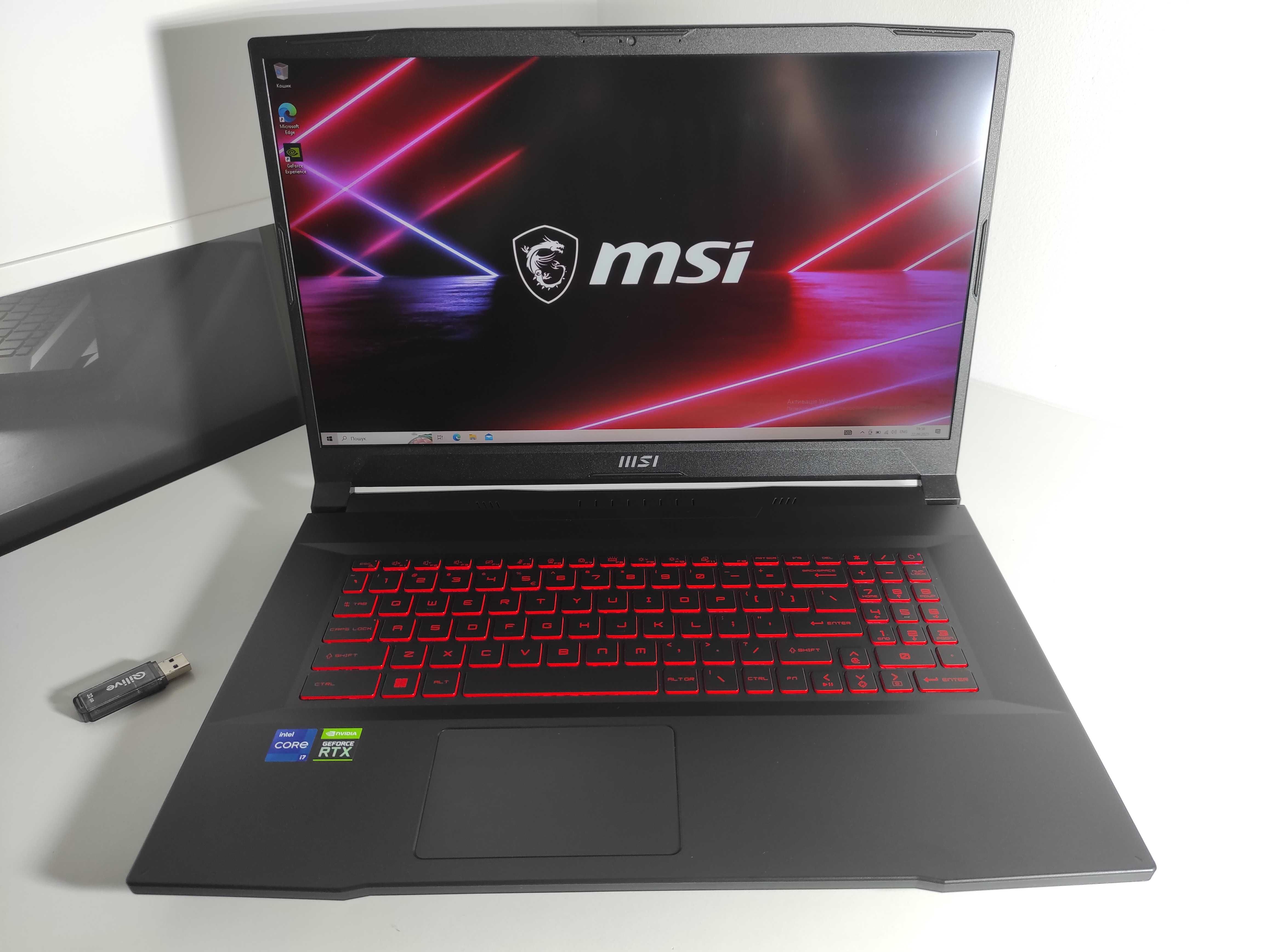 Ігровий ноутбук MSI GF76 RTX 3060 6GB Intel Core i7 10750H: 28 000 грн ...