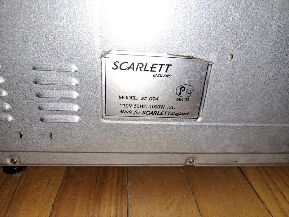 Электропечь Scarlett SC-094 на запчасти