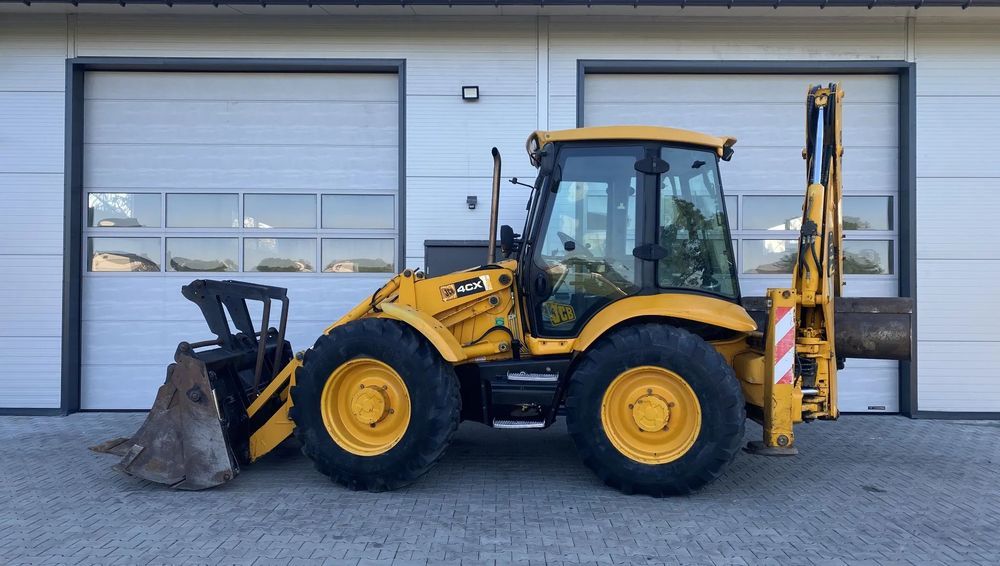 JCB 4CX Koparko ładowarka  Łyżka szczęka 4w1 Teleskop Przesuw hydraul Szybkozłącze nie CAT Case