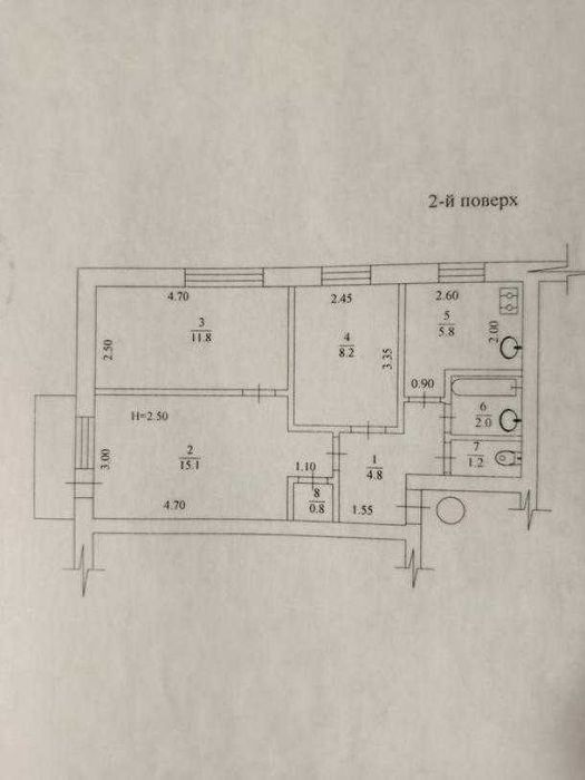 3 комнатная квартира возле метро Армейская