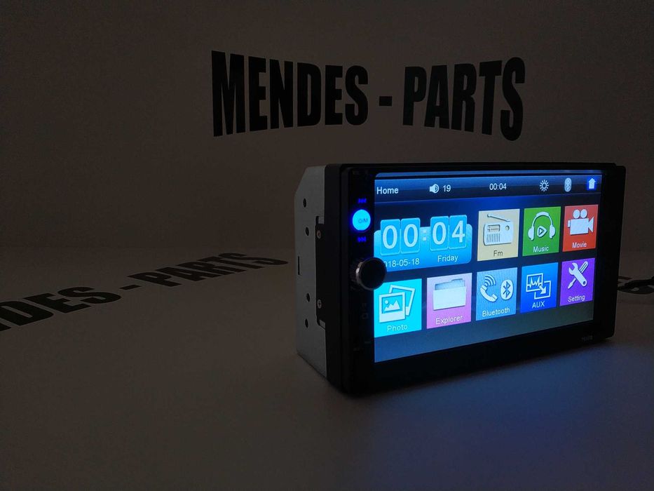 Rádio 2 din bluetooth