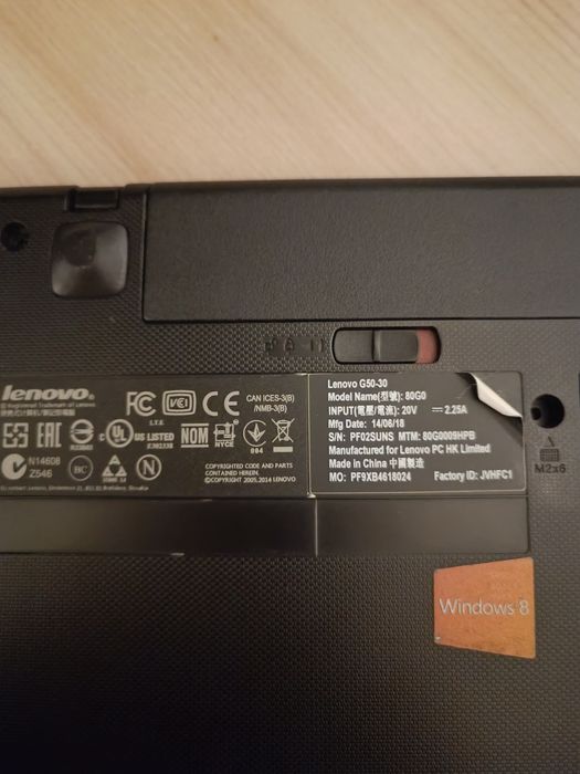 Laptop Lenovo G50