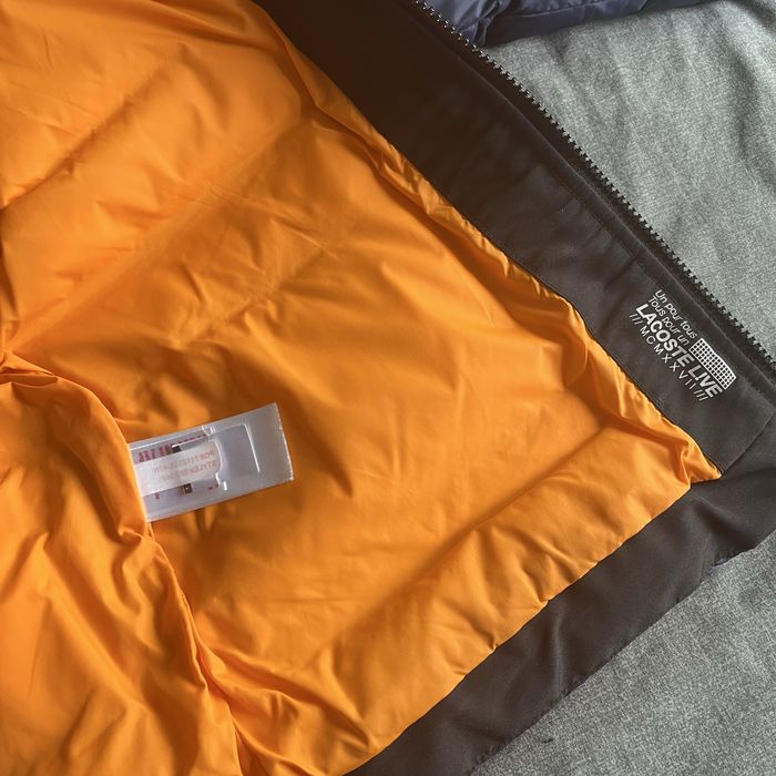 Lacoste куртка пуховик позмір s