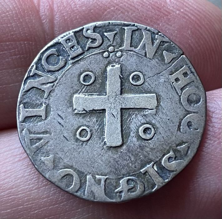 Moeda 1175 - D. SEBASTIAO I - 1/2 Tostao