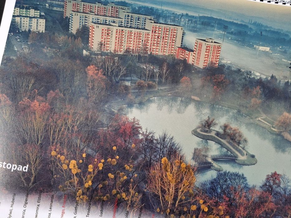 Kalendarz Bytom 2027 ścienny 4 rodzaje Miechowice,  Szombierki